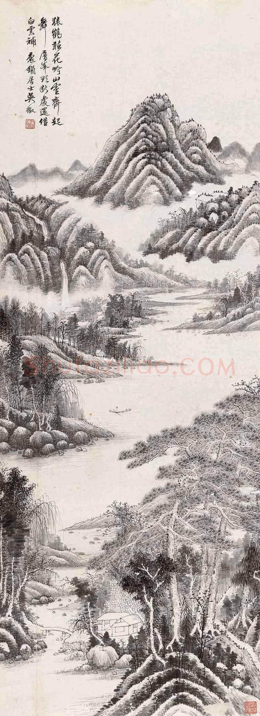 吴待秋字画价格，多少钱一平尺？ | 书画百科