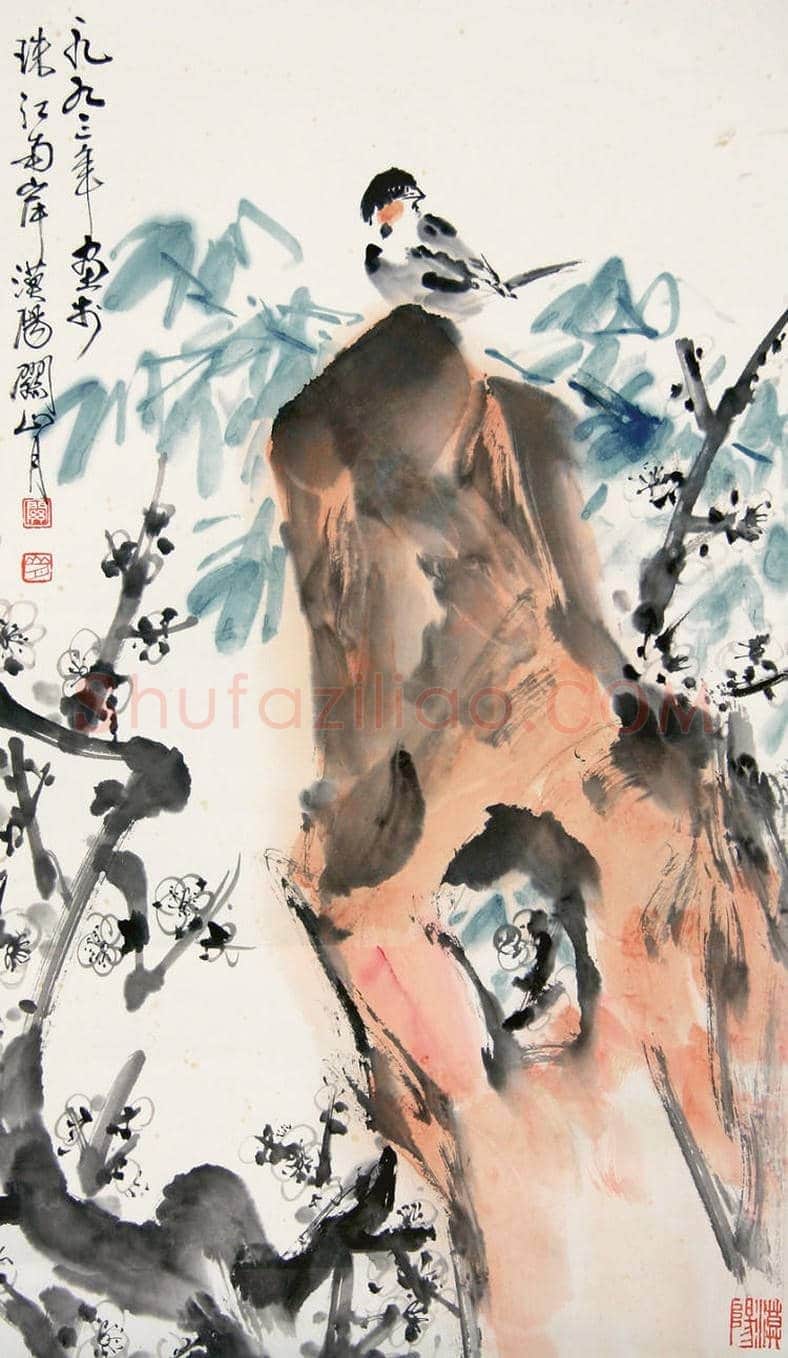 关山月花鸟画图赏 | 书画知识
