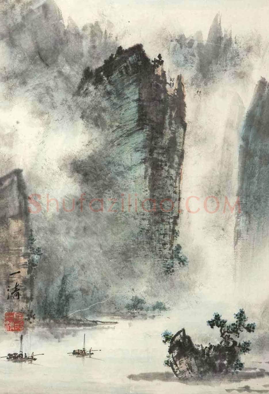陶一清山水画作品欣赏 | 书画讲解