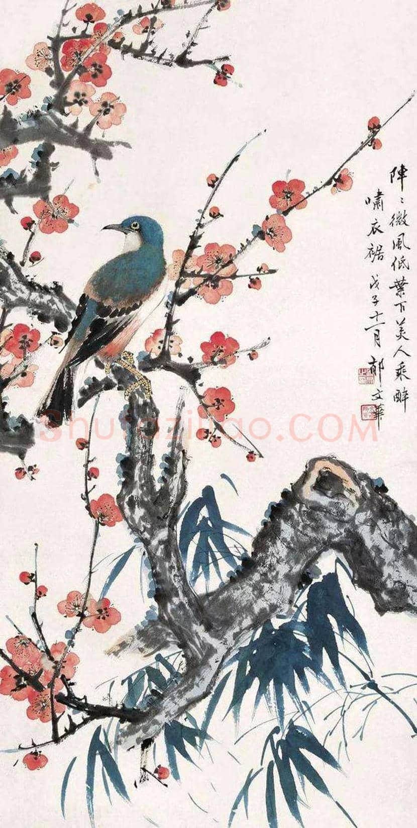 郁文华作品欣赏 | 书画资料