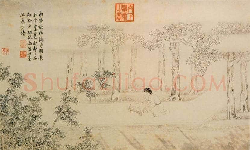 唐寅山水人物画（高清大图） | 传世国画作品