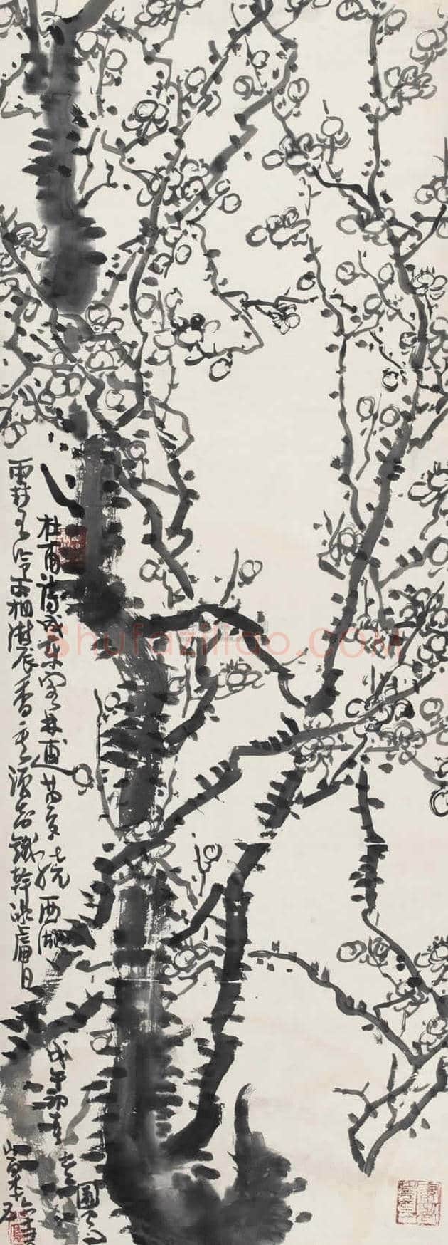 绘画奇人黄秋园作品欣赏(100幅) | 书画百科