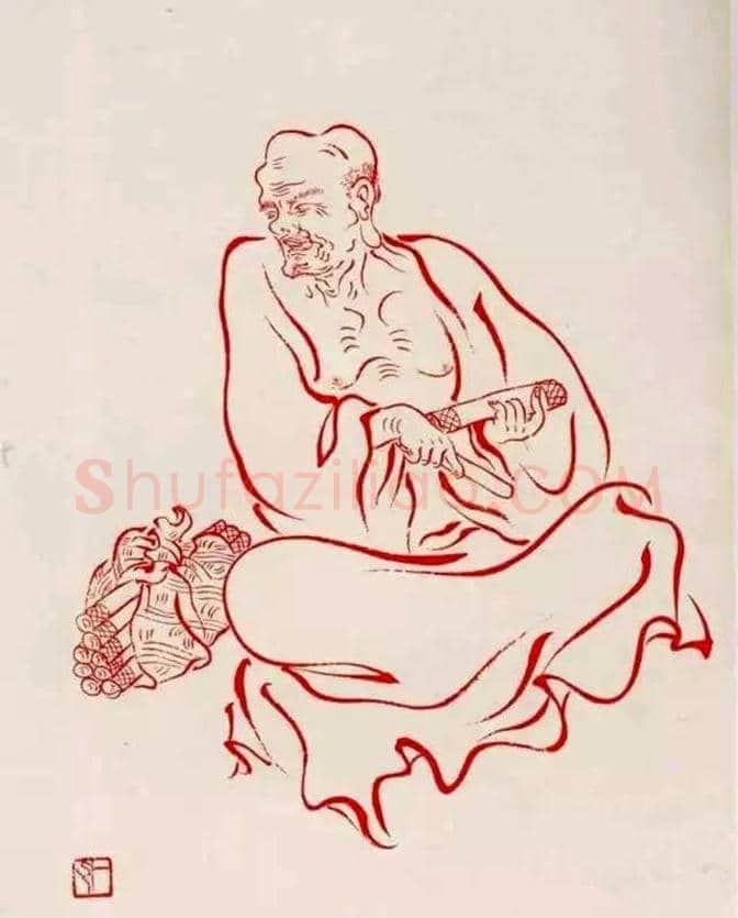 弘一法师罗汉图欣赏 | 书画科普