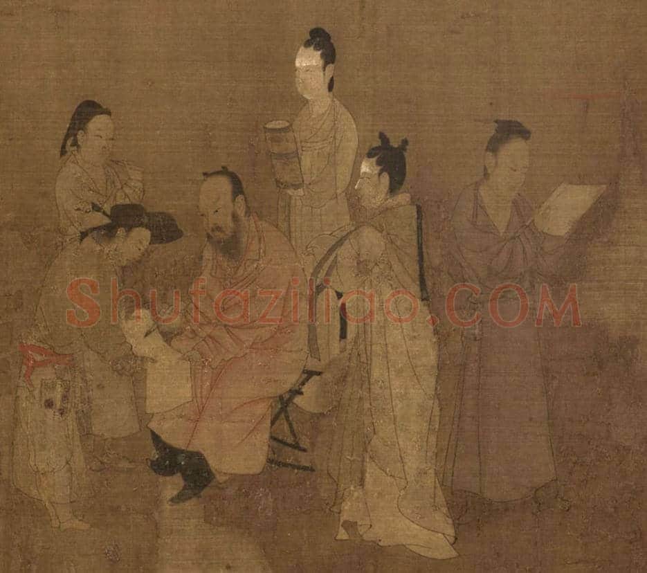 杨子华《北齐校书图》欣赏 | 书画学堂