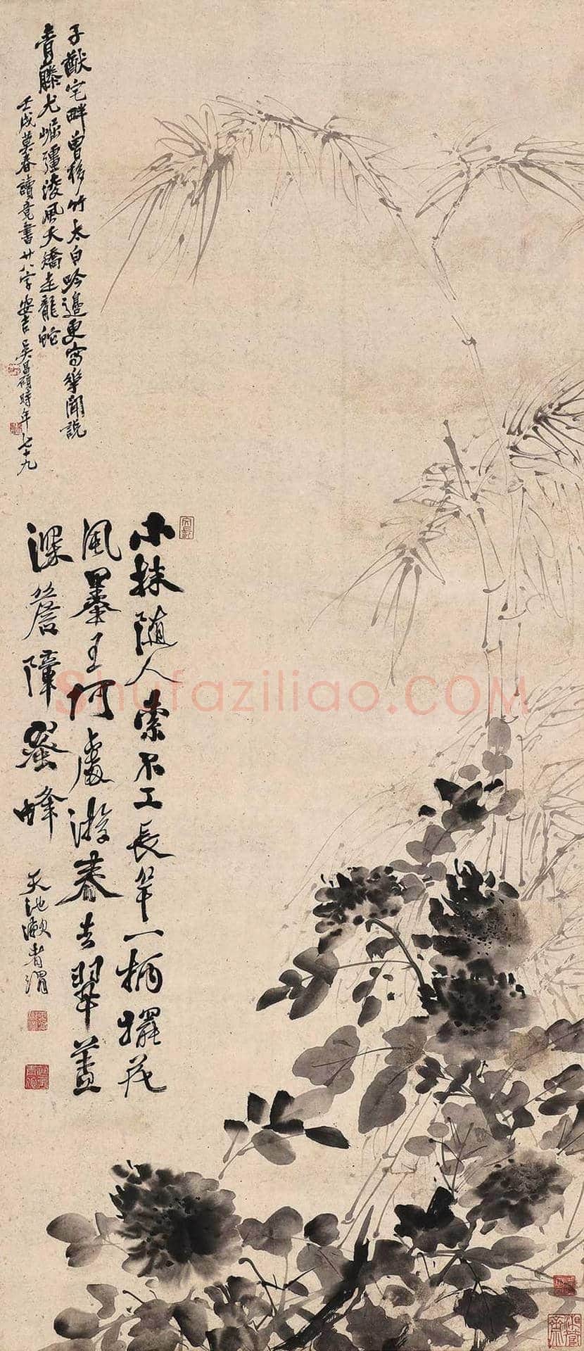 徐渭作品价格，多少钱一平尺？ | 书画科普