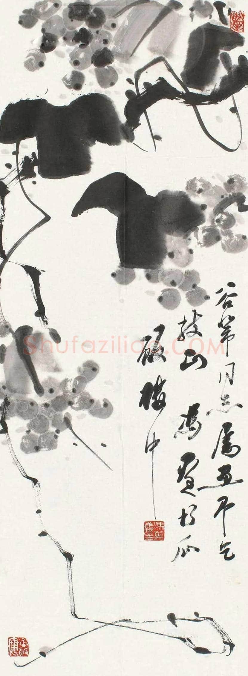 冯其庸书画作品欣赏 | 书画百科