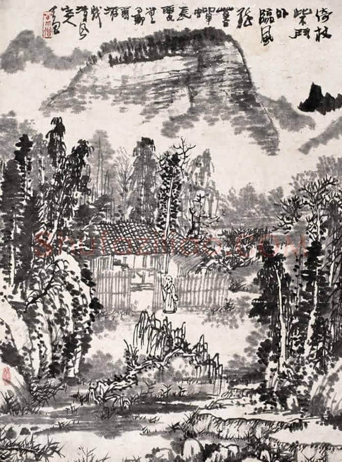 绘画奇人黄秋园作品欣赏(100幅) | 书画百科