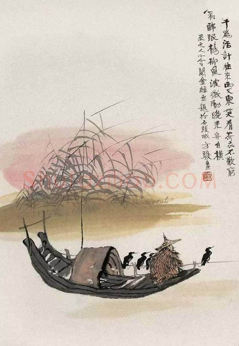 方骏山水画作品欣赏 | 书画常识