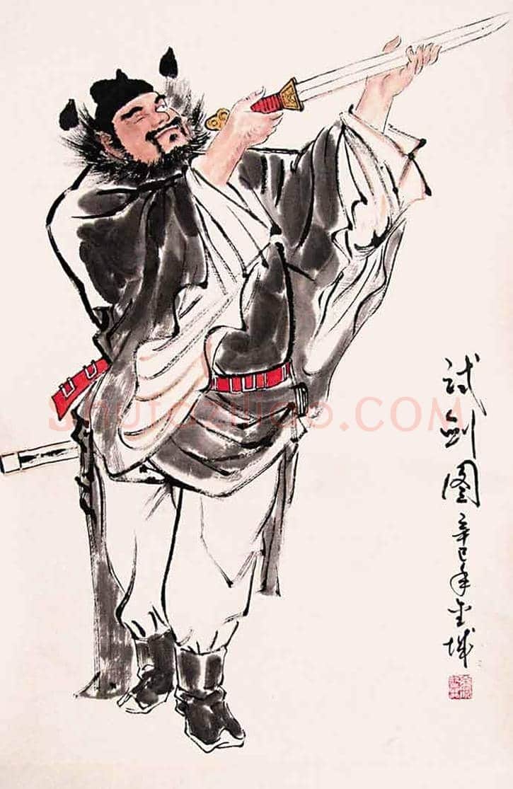 金城人物画欣赏 | 书画知识