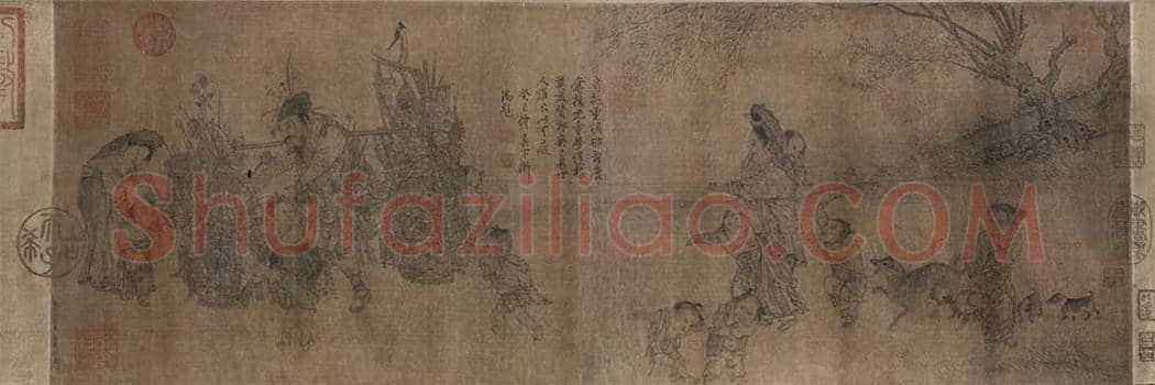 李嵩《货郎图》欣赏 | 著名国画欣赏