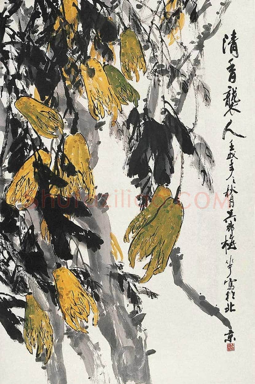 颜梅华花鸟作品欣赏 | 书画知识