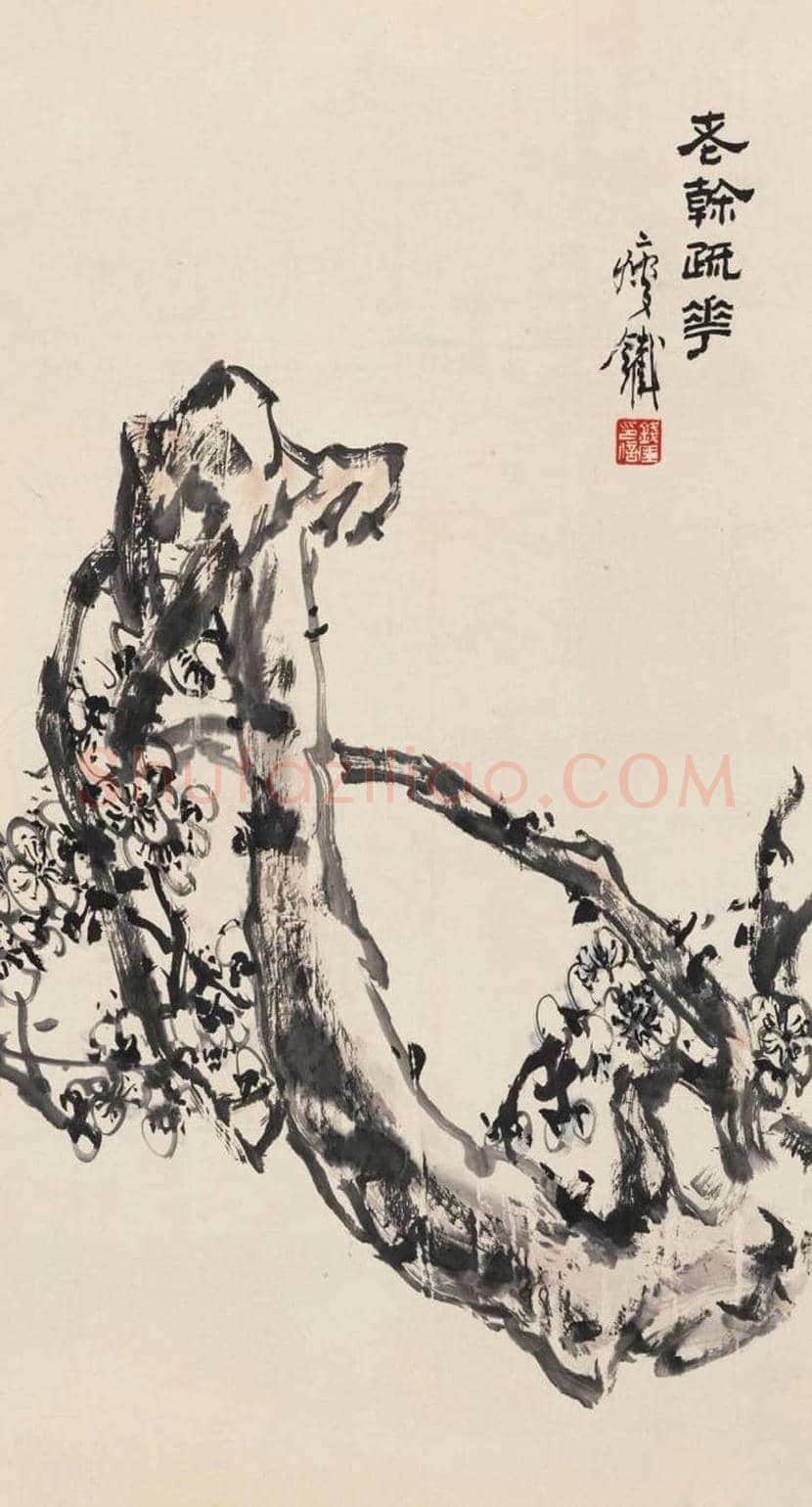 钱瘦铁梅花作品欣赏 | 书画百科
