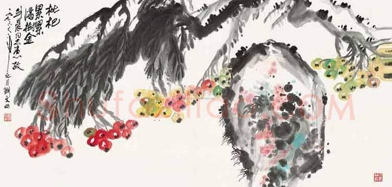 刘文西花鸟画亦是一绝！ | 书画资料