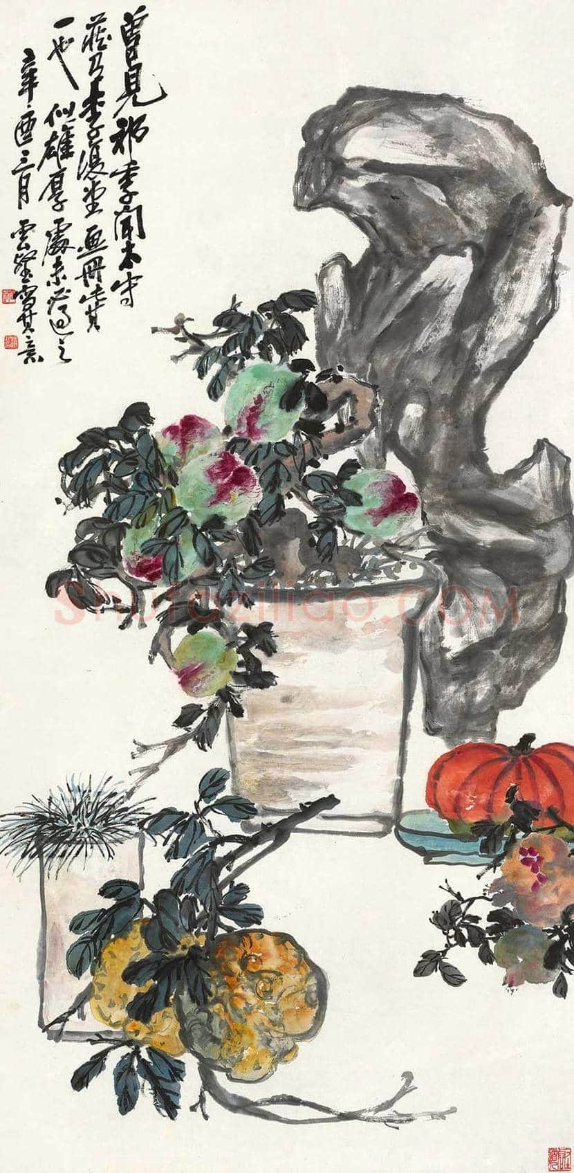 赵云壑花鸟画欣赏 | 书画资料
