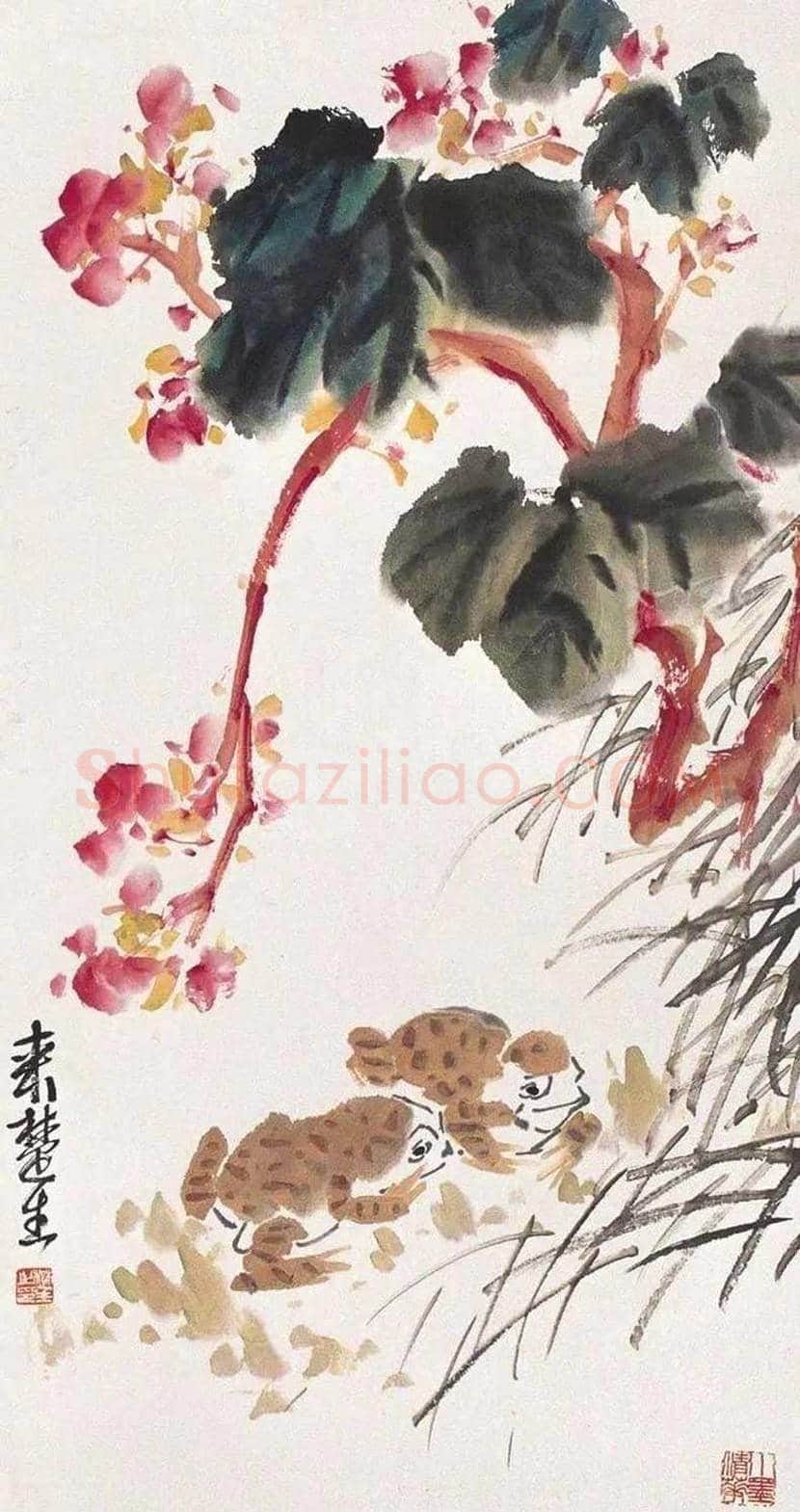 来楚生作品欣赏 | 书画资料