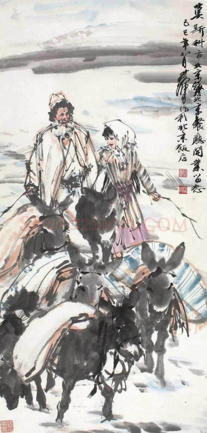 黄胄高清作品欣赏,喜欢书画者不可错过! | 书画常识
