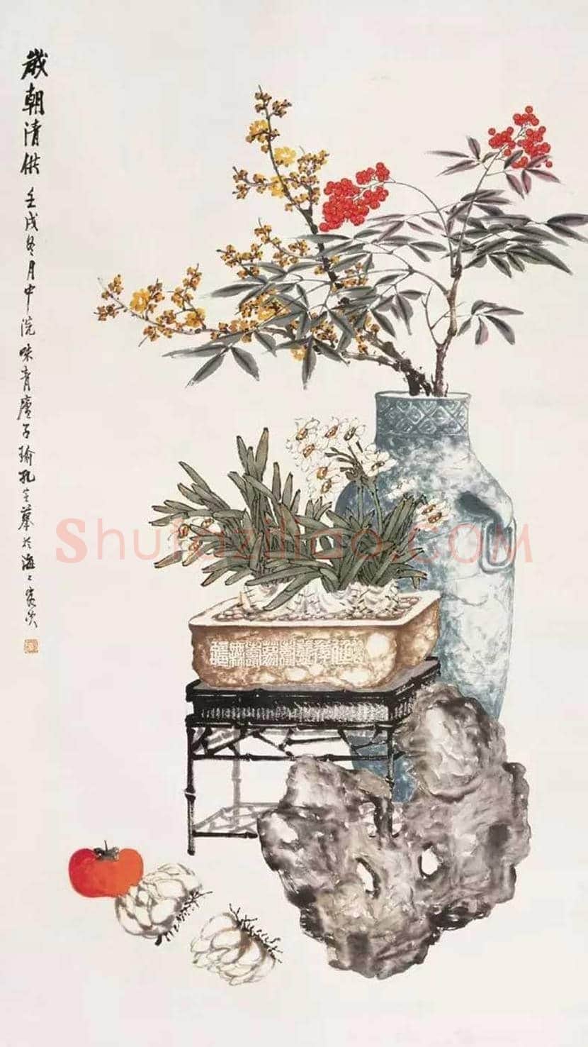 孔小瑜博古画欣赏 | 书画百科