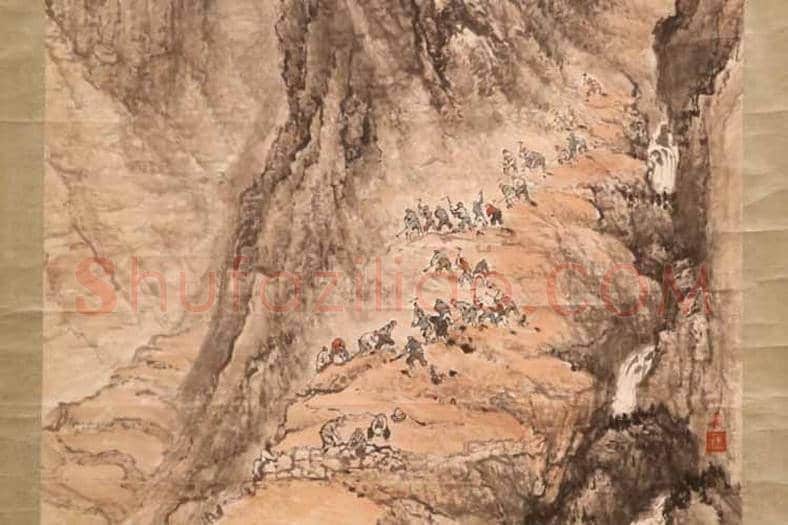 石鲁最大山水画《山区修梯田》的背后故事 | 书画科普