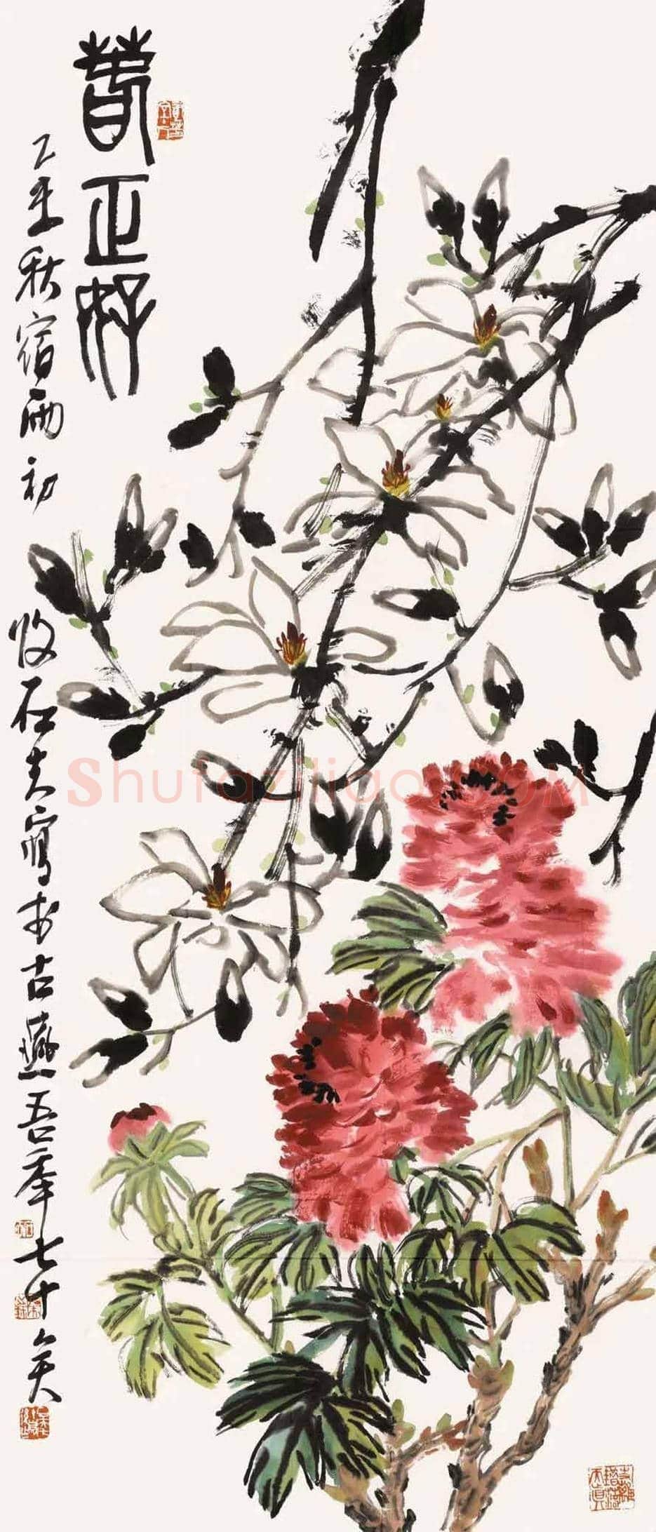 郭石夫花鸟作品欣赏 | 书画科普