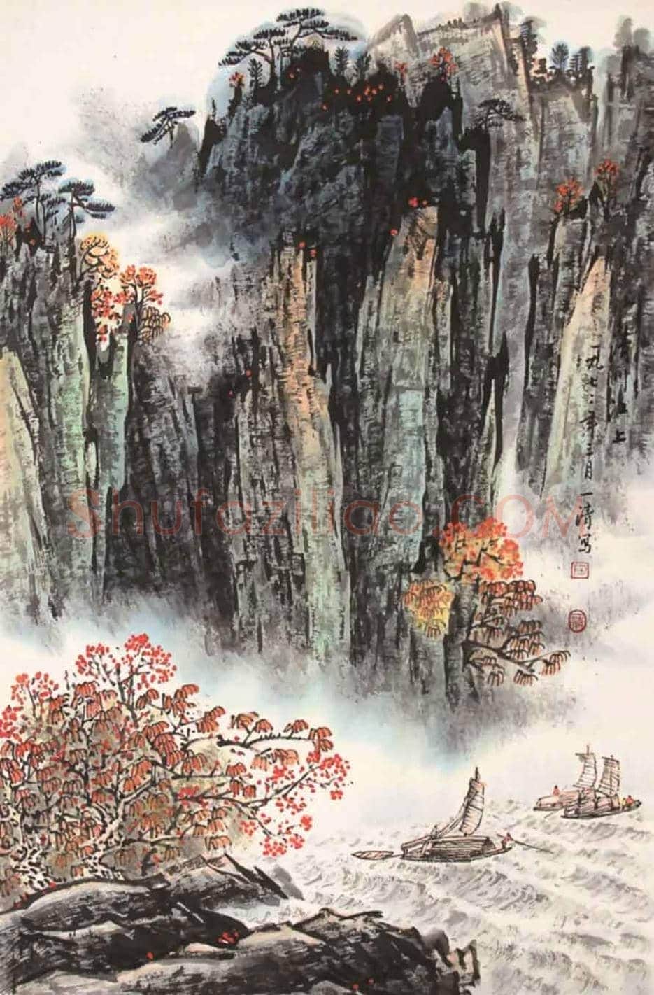 陶一清山水画作品欣赏 | 书画讲解