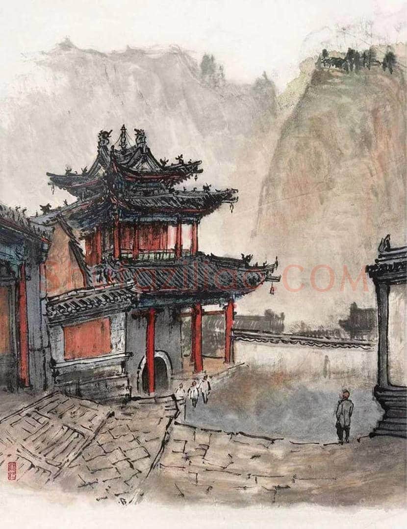 罗铭山水画作品欣赏 | 书画文摘