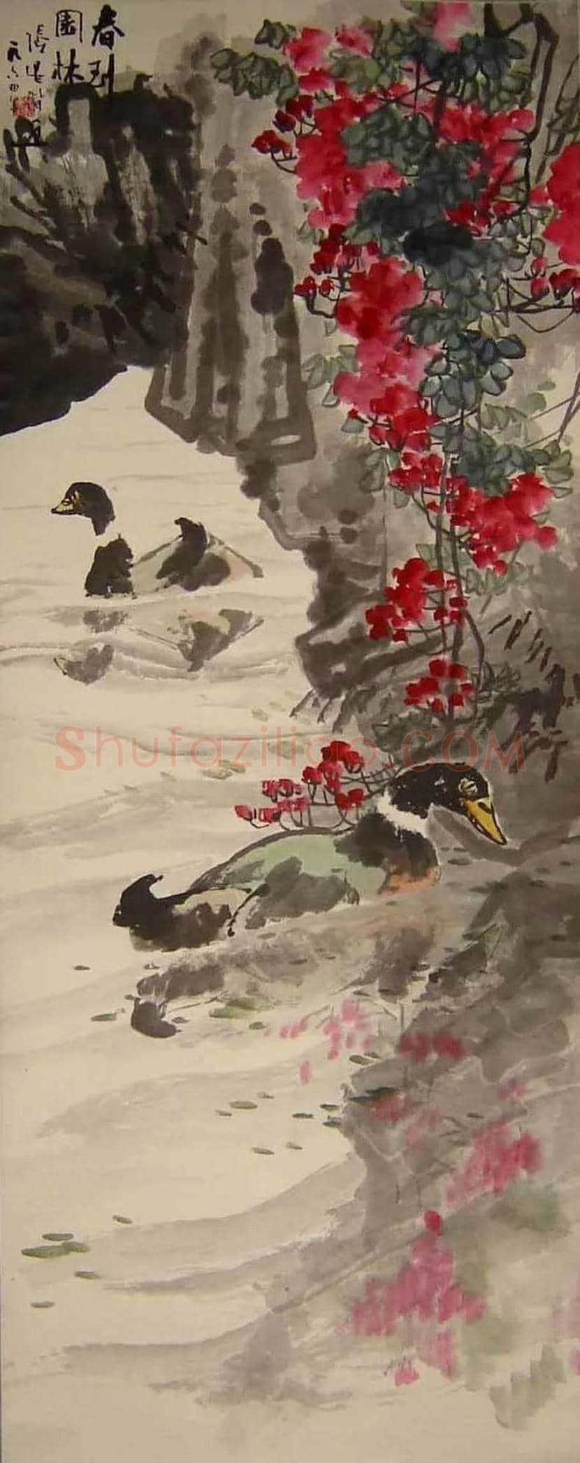 张辛稼花鸟画作品欣赏 | 书画学堂