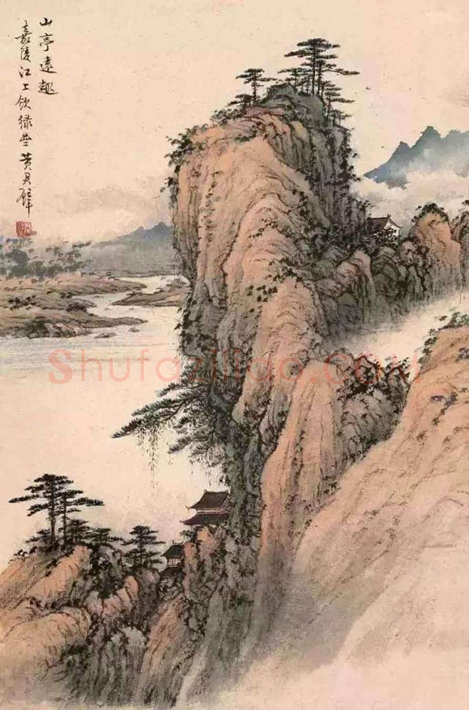 黄君璧山水画欣赏 | 书画知识