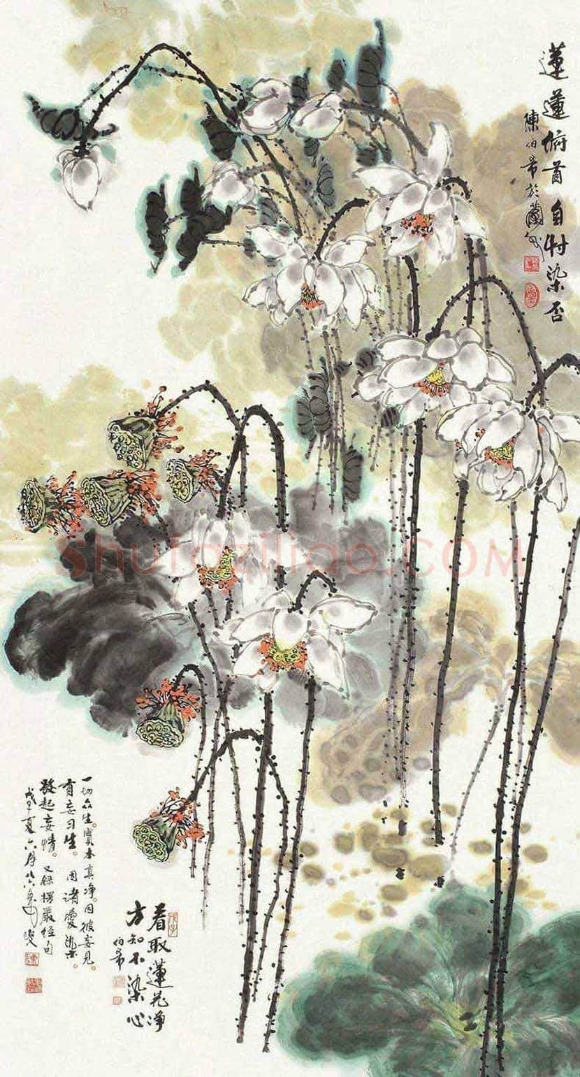陈伯希作品欣赏 | 书画资料