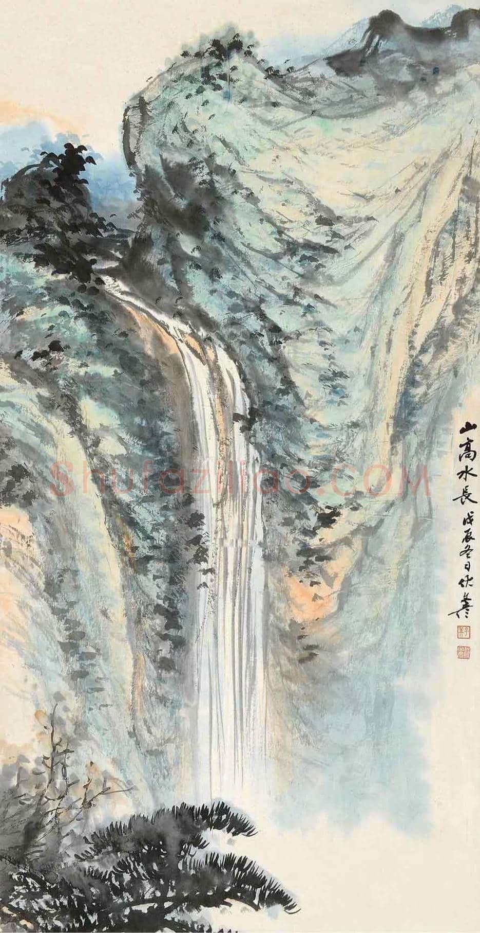 伏文彦山水画作品欣赏 | 书画讲解