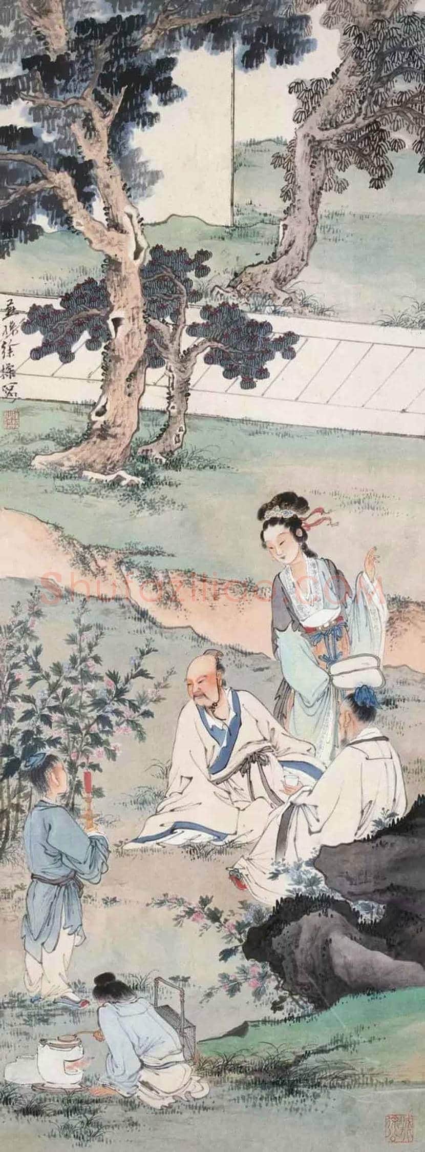 徐燕孙人物画作品欣赏 | 书画讲解
