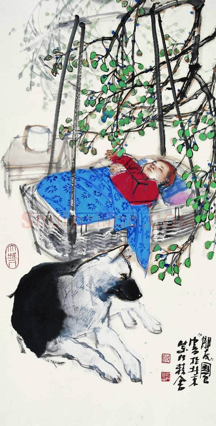 画僧史国良作品欣赏 | 书画知识