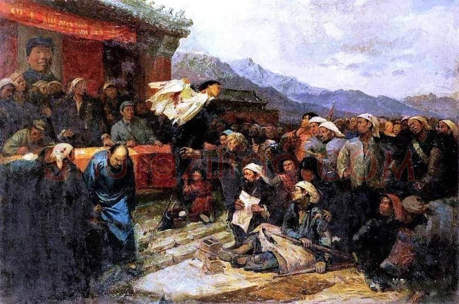王式廓素描作品《血衣》欣赏 | 书画科普