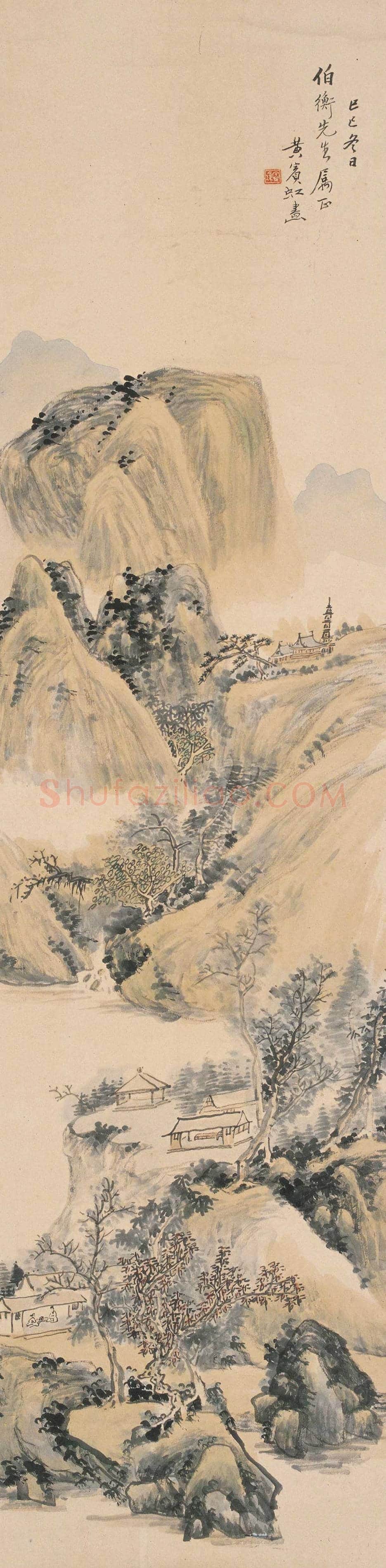 黄宾虹绘画作品欣赏 | 书画讲解