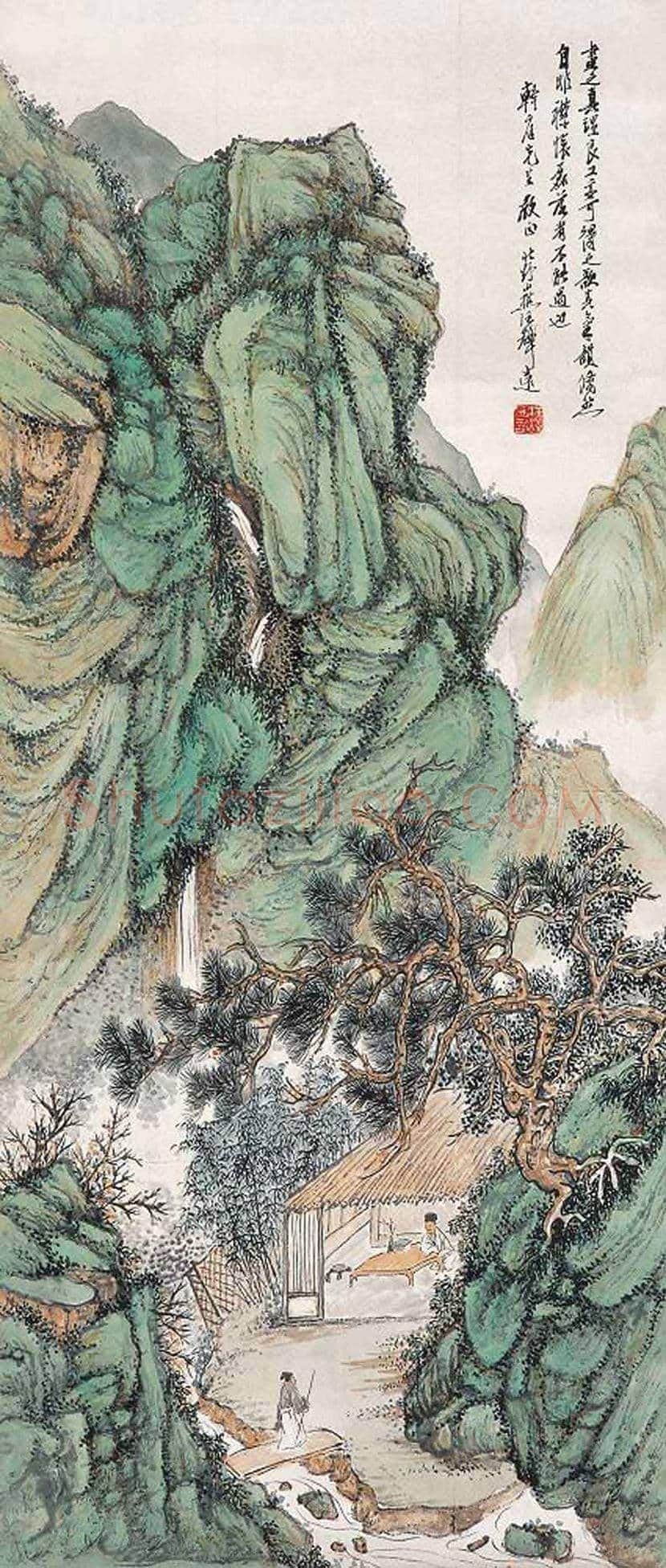 汪声远山水画作品欣赏 | 书画知识