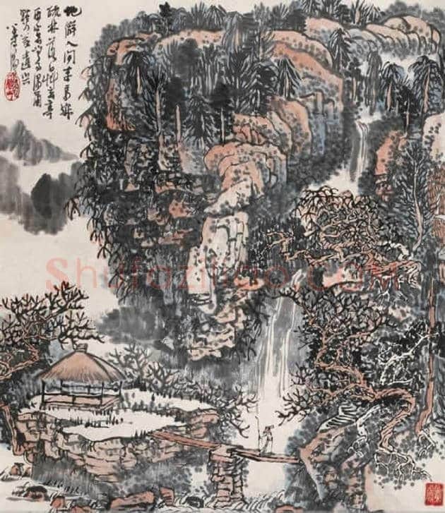 绘画奇人黄秋园作品欣赏(100幅) | 书画百科