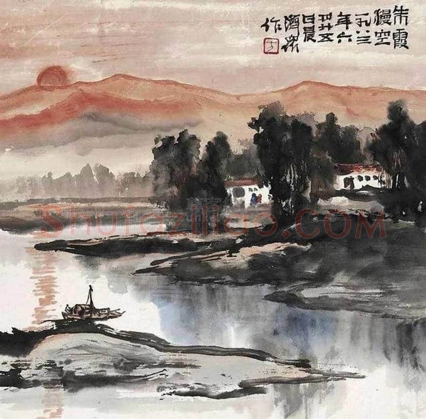 方济众山水画作品欣赏 | 书画学堂