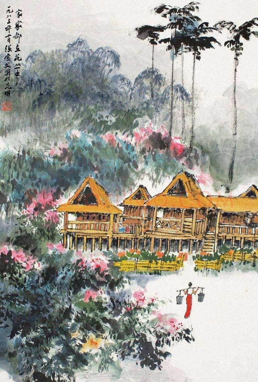张雪父国画作品欣赏 | 书画资料