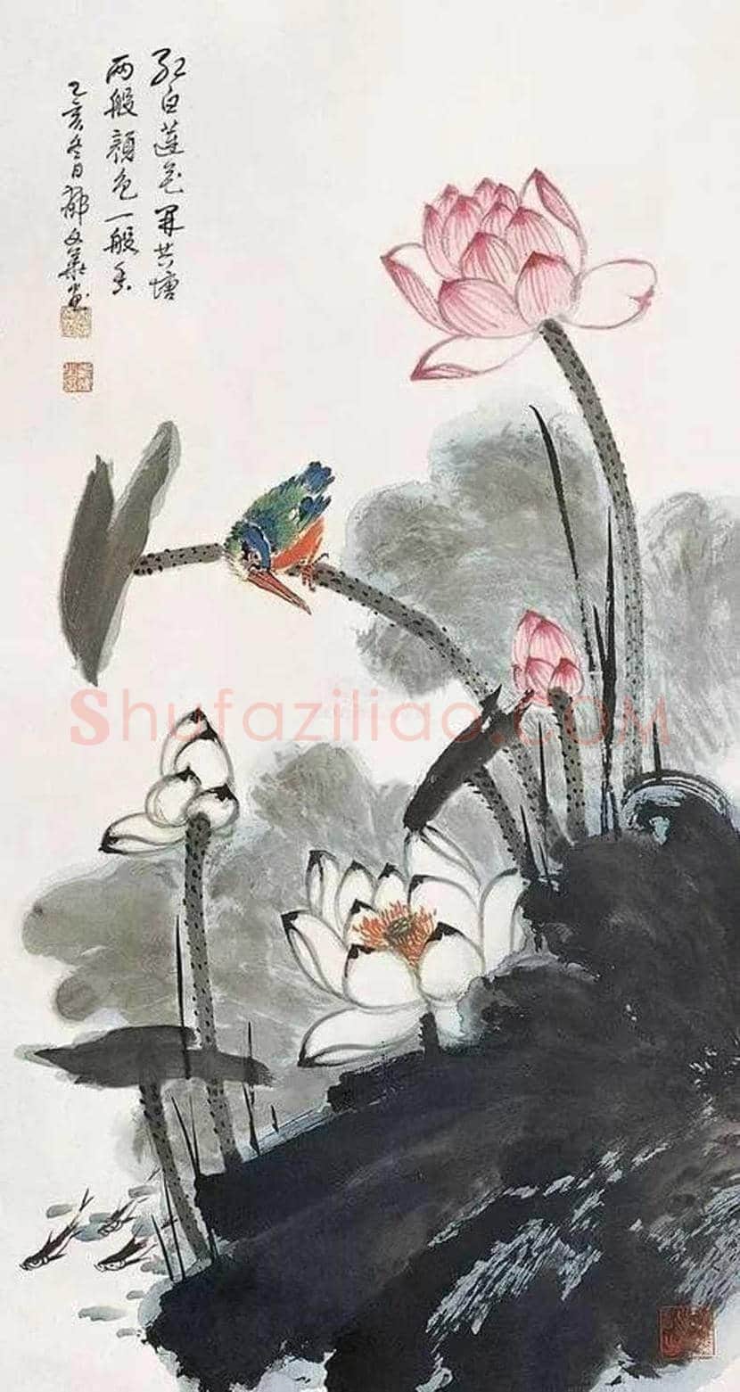 郁文华作品欣赏 | 书画资料