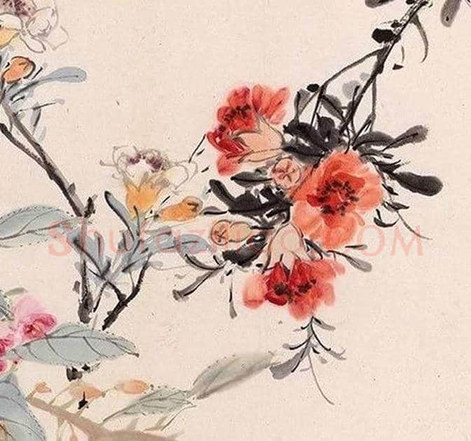 王雪涛《百卉图》中国小写意花鸟绘画巅峰之作 | 书画资料