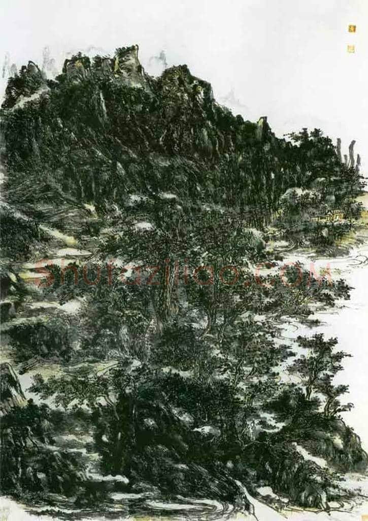黄宾虹笔下的山水，百看不厌！ | 书画文摘