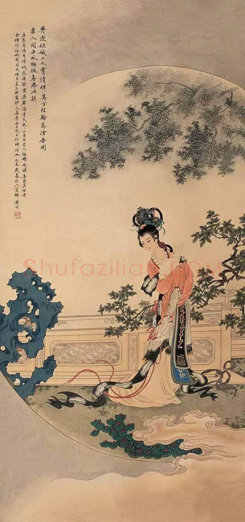 黄均工笔人物画欣赏 | 书画资料