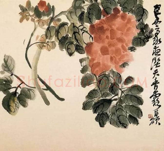 吴昌硕 | 金石入画，艳而不俗 | 书画知识