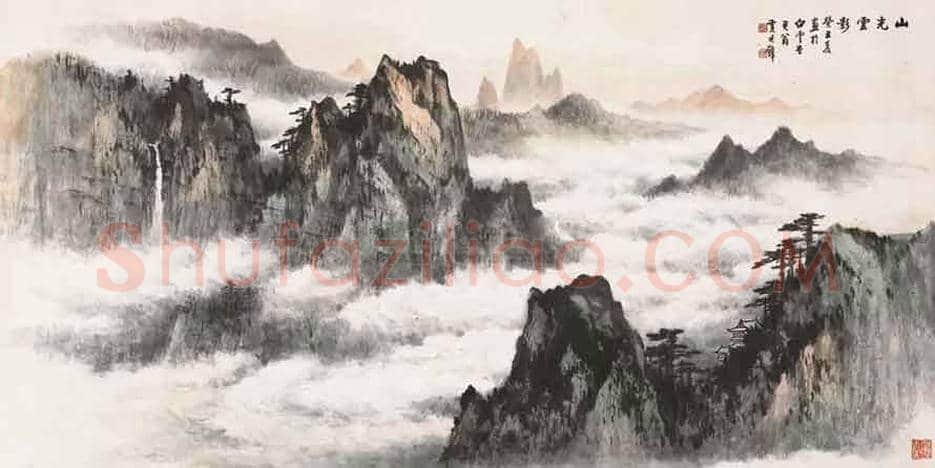 黄君璧山水画欣赏 | 书画知识