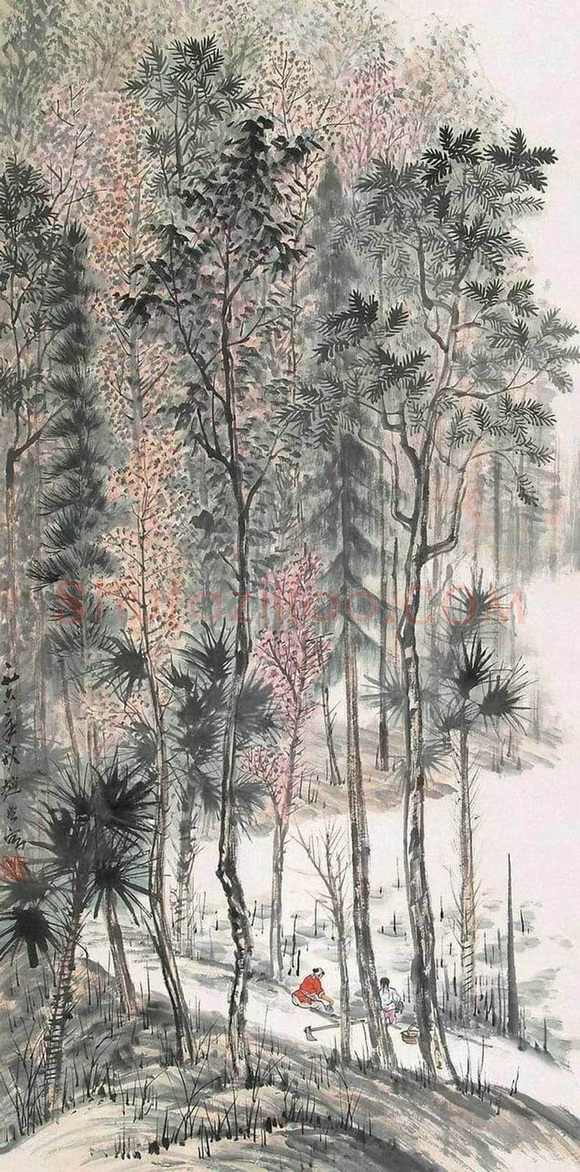 赵望云国画作品欣赏 | 书画常识