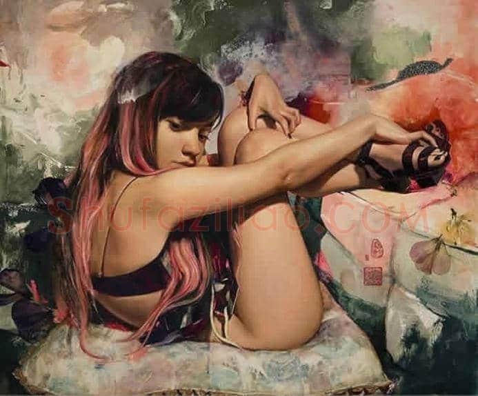 韩国女画家Soey.Milk绘画作品欣赏 | 书画资料