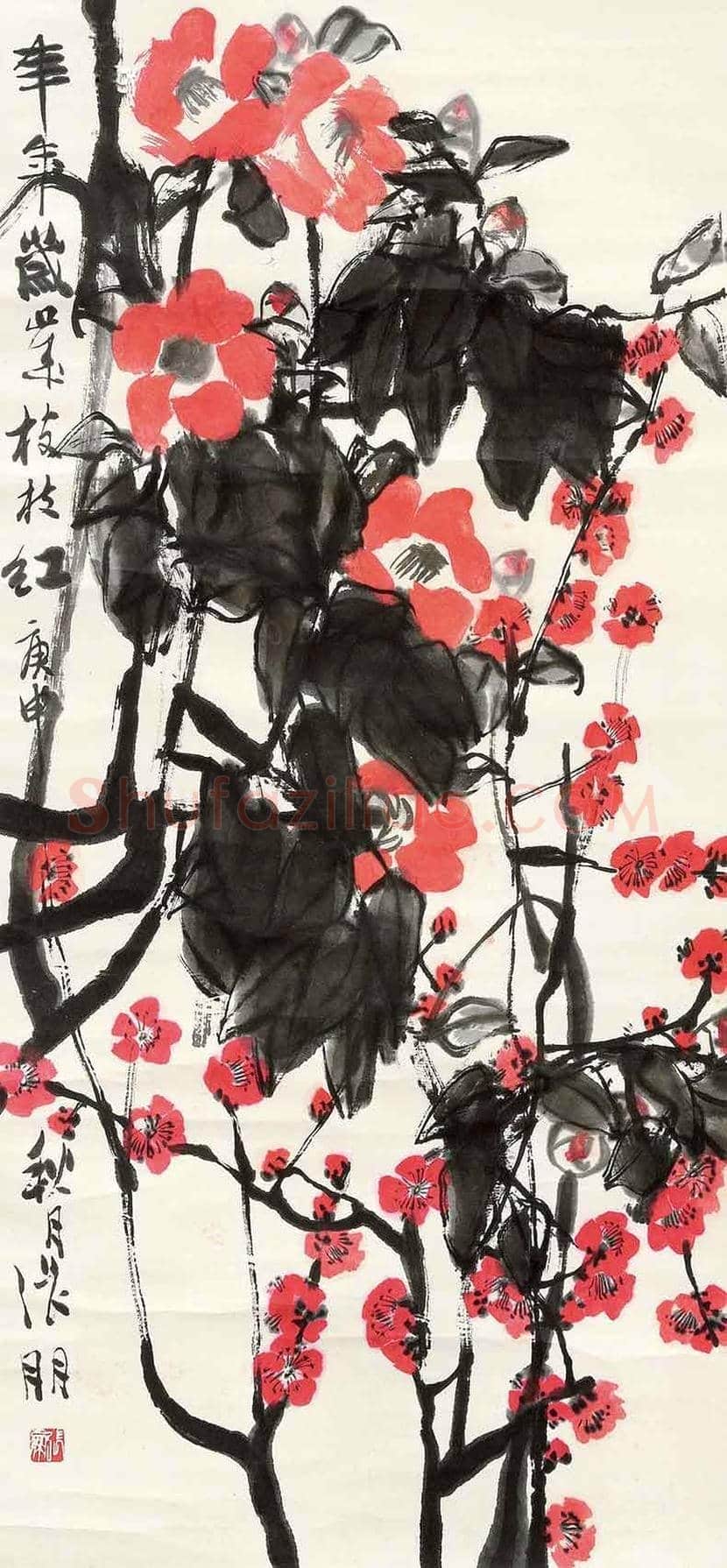 张朋花鸟画作品欣赏 | 书画文摘