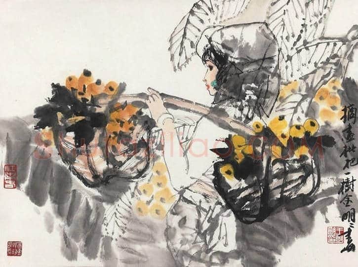 王明明人物画之时装人物少女篇 | 书画百科
