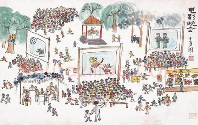 王明明儿童时期画作欣赏 | 书画学堂