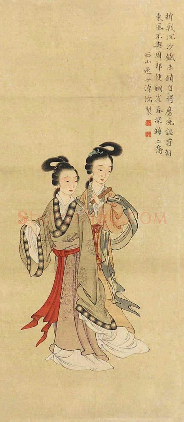 溥儒人物画欣赏【50幅高清大图】 | 书画知识