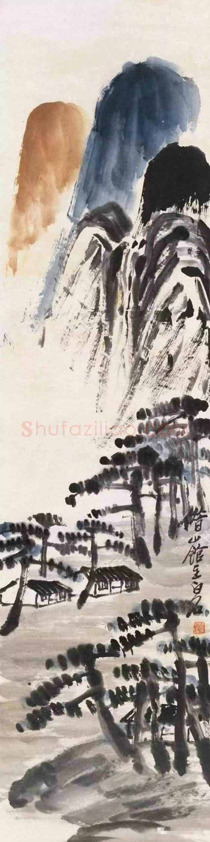 齐白石山水画:一笔一画皆真意 | 书画文摘